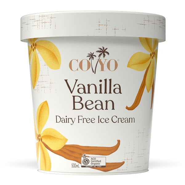 Coyo Ice Cream - Vanilla Bean 500ml