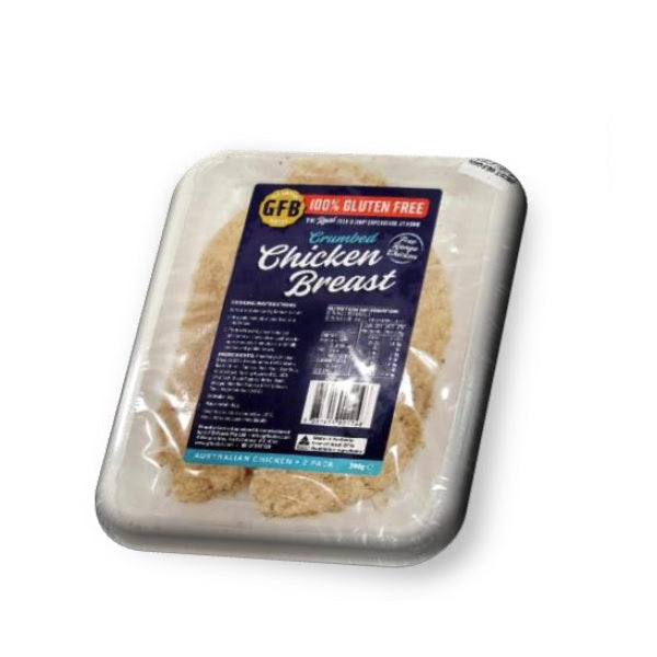 GF Batter - Crumbed Chicken Breast Schnitzel (2 Pack) 300g