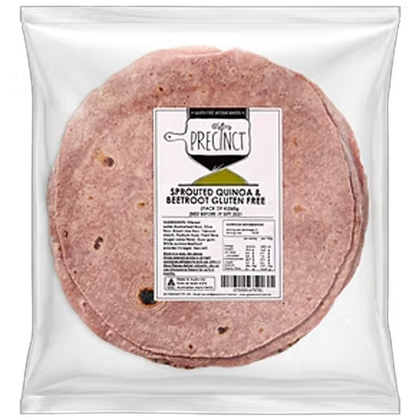 GF Precinct Wraps - Beetroot 4 Pack  260g