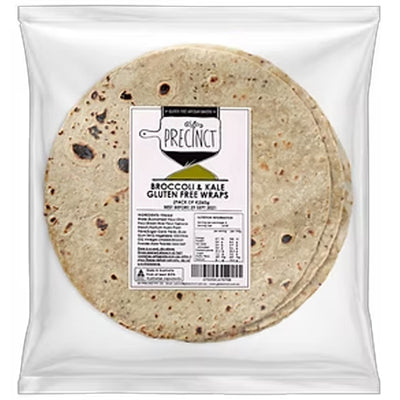 GF Precinct Wraps - Broccoli & Kale 4 Pack  260g