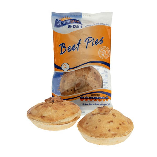 Gluten Free Bakery - Beef Pies - 2 Pack 380g