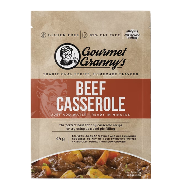 Gourmet Granny's - Dry Mix - Beef Casserole 44g