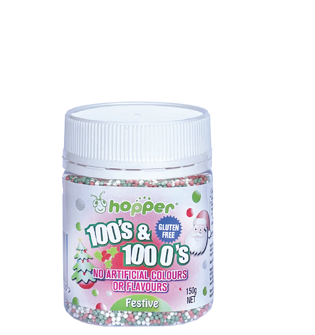 Hopper Spinkles 100s & 1000s Festive 150g