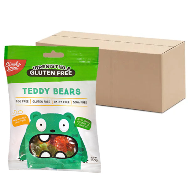 Simply Wize - Irresistible Teddy Bears Carton (12 x 150g)