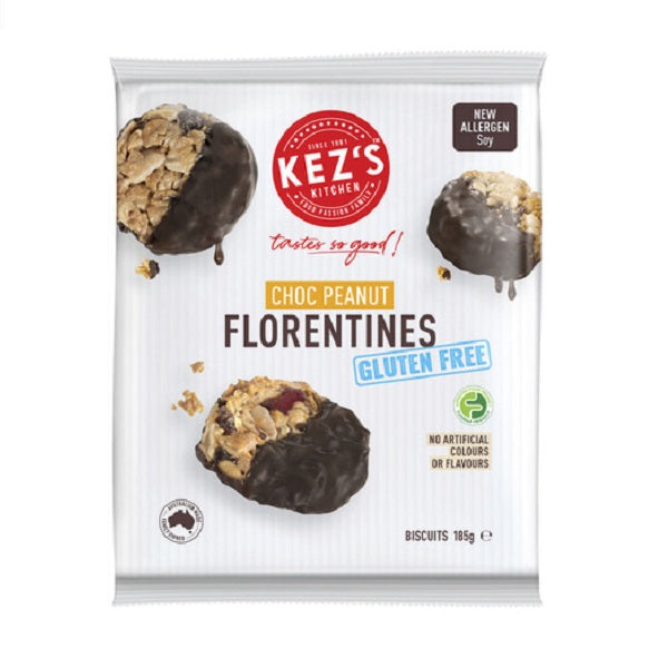 Kez's Kitchen Choc Peanut Florentine 185g