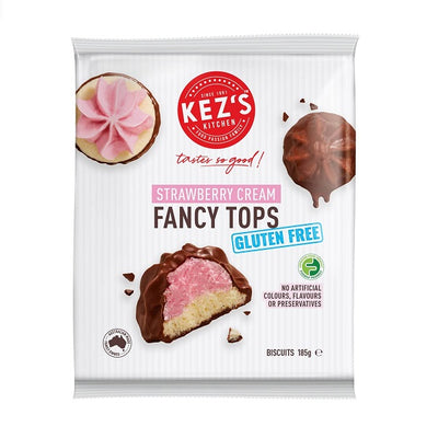 Kez's Kitchen Strawberry Cream Fancy Tops 185g