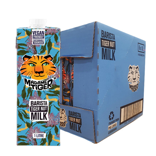 Madame Tiger Barista Milk (carton 6 x 1L)