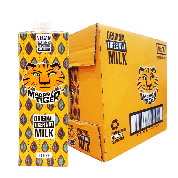 Madame Tiger Original Milk (carton 6 x 1L)