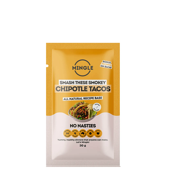 Mingle Recipe Base - Smokey Chiptole Tacos 30g