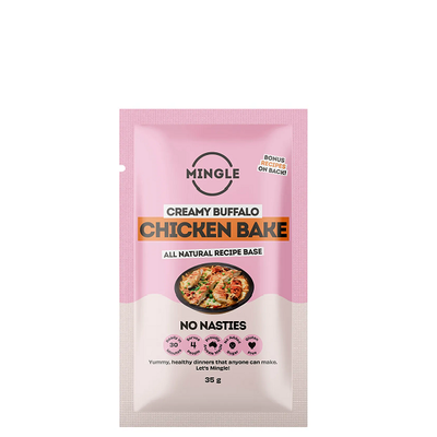 Mingle Recipe Base - Creamy Buffalo Chicken Bake 35g