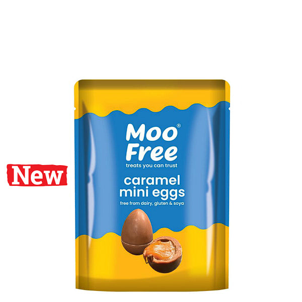 COMING SOON Moo Free Caramel Mini Eggs (7 Pack) 84g