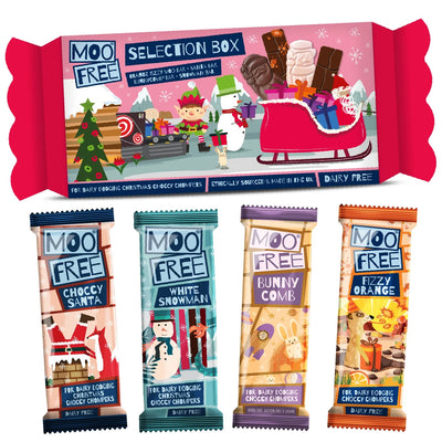 Moo Free Merry Moos Selection Box 80g