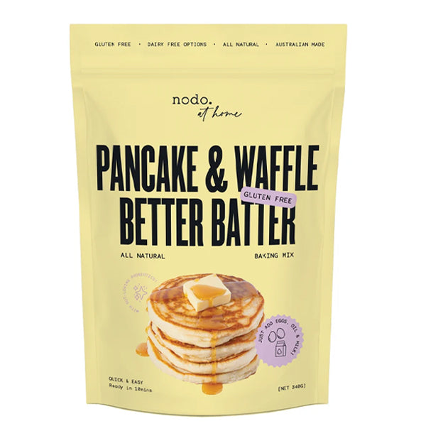 Nodo Better Batter Waffle & Pancake Mix 340g
