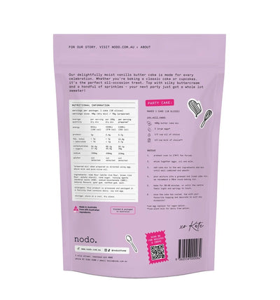 Nodo Butter Free Butter Cake Mix 400g