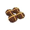 No Grainer - Paleo Hot Cross Buns (4) 600g