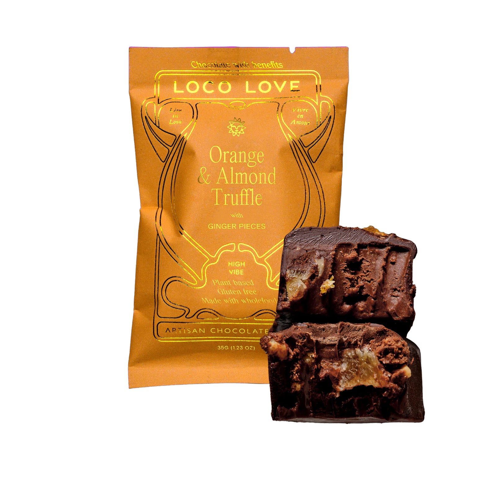 Loco Love - Orange Almond Truffle 35g