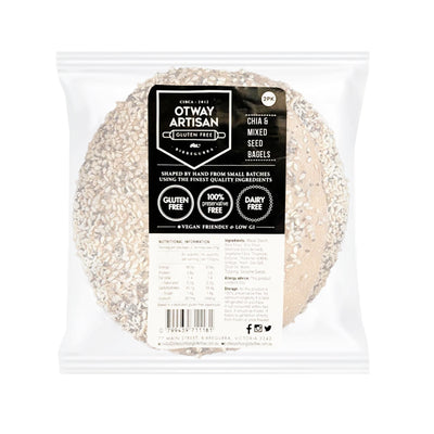 Otway Artisan Bagels - Chia & Mixed Seed 2PK