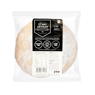 Otway Artisan Bagels Plain 2PK