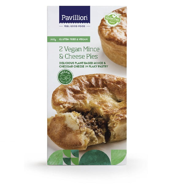 Pavillion - Pies - Vegan Mince & Cheese 2 Pack 360g