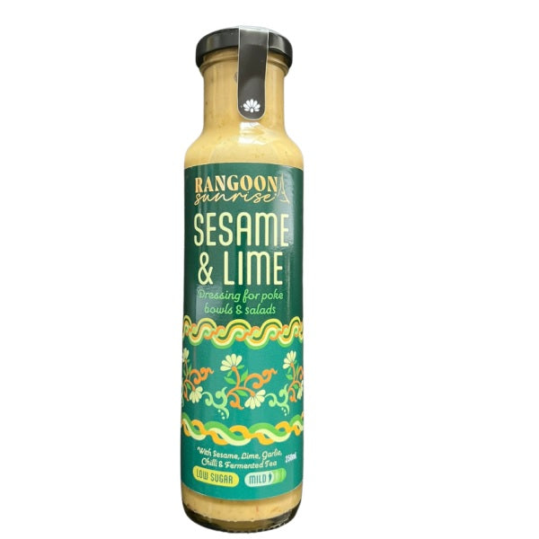 Rangoon Sunrise - Poke Bowl Dressing - Sesame & Lime 250ml