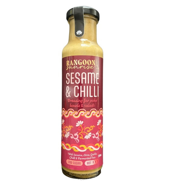 Rangoon Sunrise - Poke Bowl Dressing - Sesame & Chilli 250ml