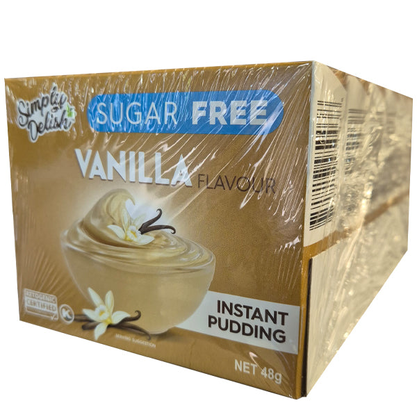 Simply Delish - Pudding - Vanilla 6 x 48g