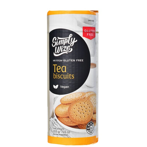 Simply Wize - Tea Biscuits Original 205g