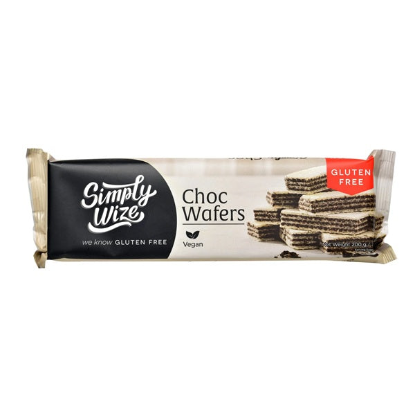 Simply Wize - Wafers Chocolate 200g