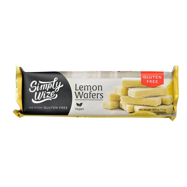 Simply Wize - Wafers Lemon 200g