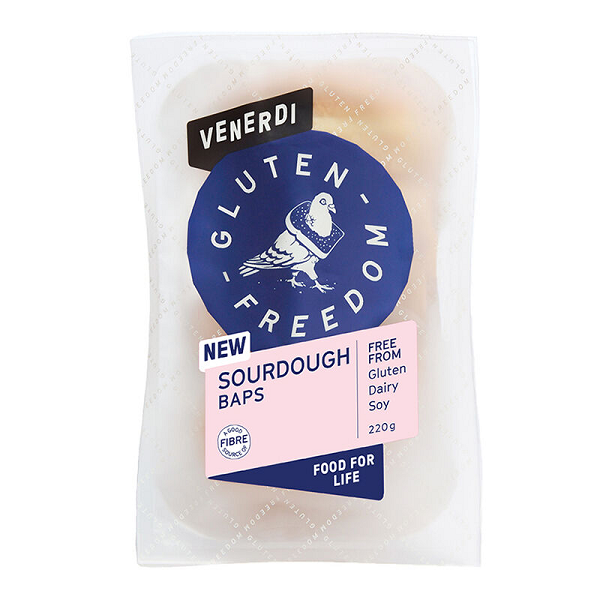 Gluten Freedom Sourdough Baps 220g