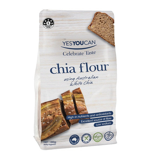 Yes You Can - Flour - Chia (White) 180g