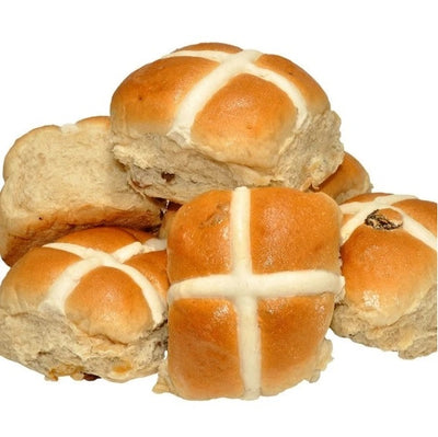 COMING SOON: Well & Good - Hot Cross Buns Fruit (4) 280g