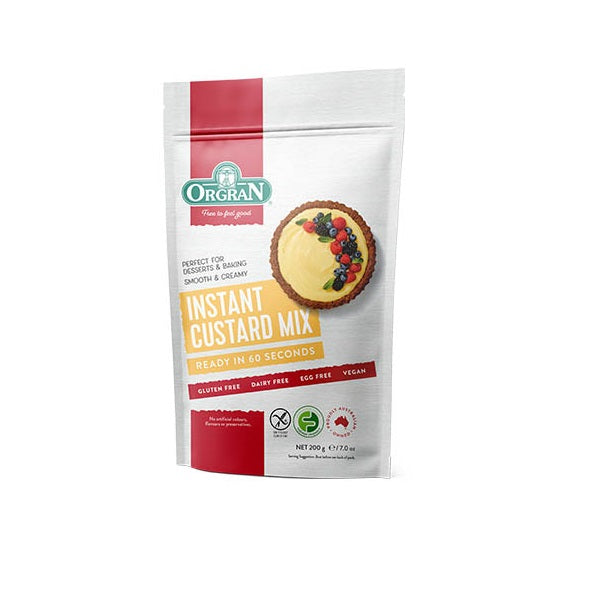 Orgran Mix Custard Powder 200g