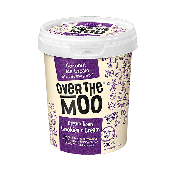 Over The Moo Cookies & Cream 500ml