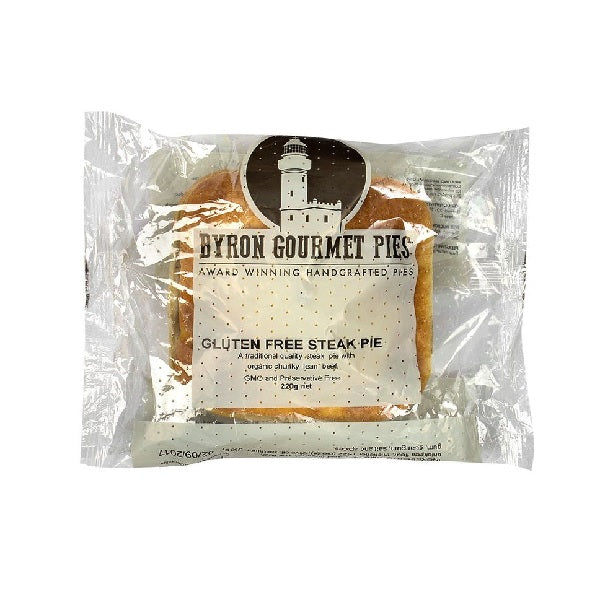 Byron Gourmet GF Pie Steak 220g