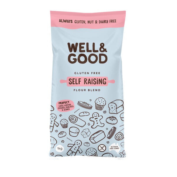 Well & Good - Self Raising Flour 1kg