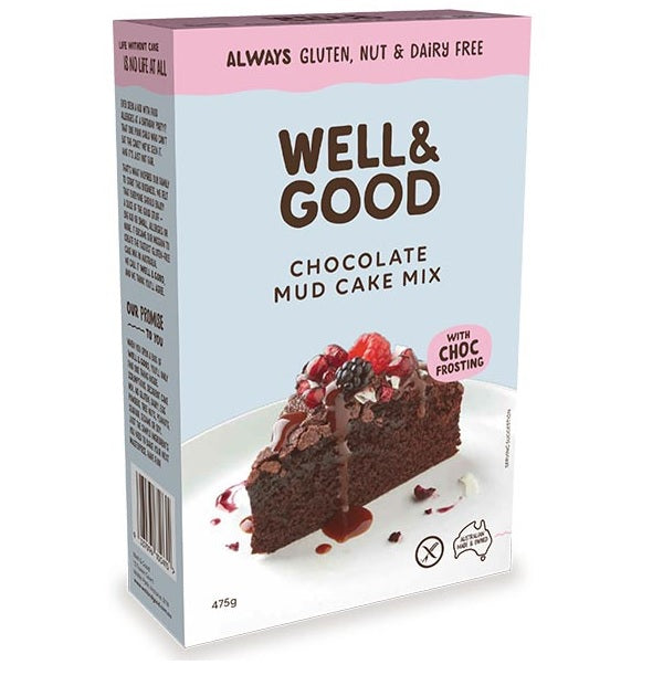 Well & Good - Chocolate Mud Cake Mix 450g