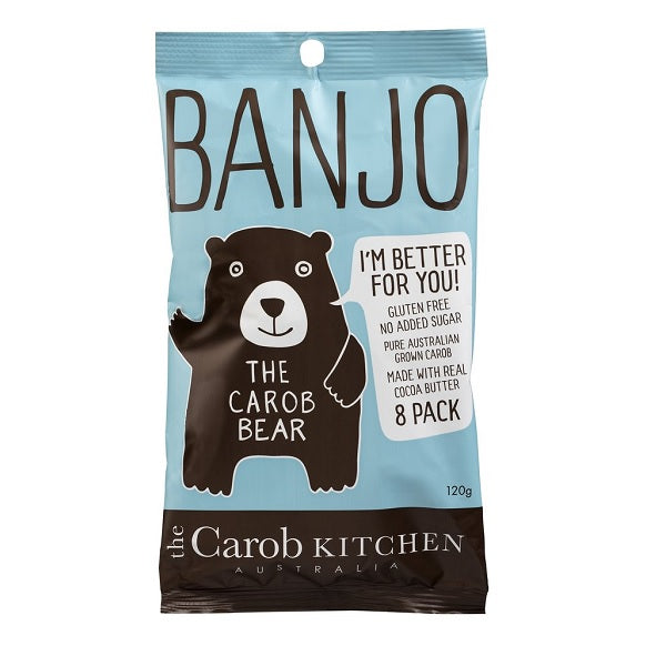 The Carob Kitchen 8 Pack Original Bears 120g