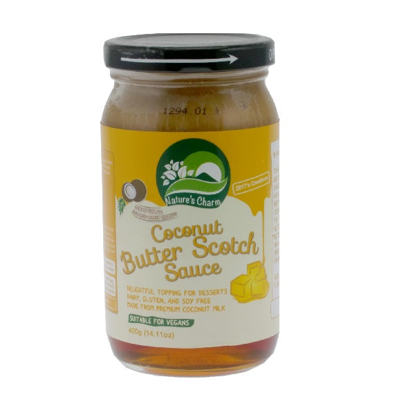 Natures Charm - Coconut Butterscotch Sauce 400g