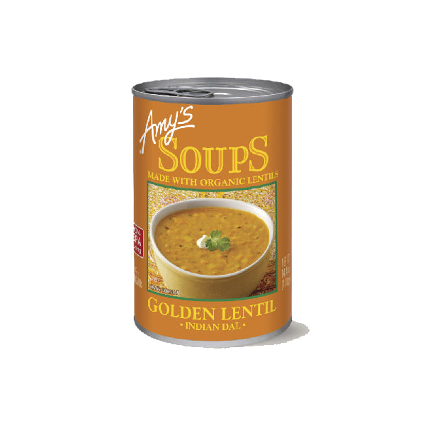 Amys Soups Indian Golden Lentil 408g