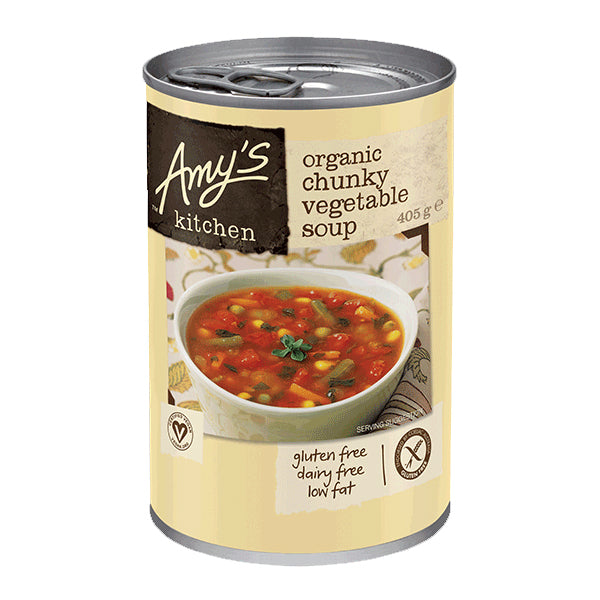 Amys Soups Chunky Vegetable 405g