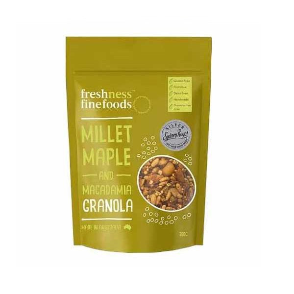 Millet Maple and Macadamia Granola 350g