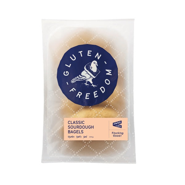 Gluten Freedom Bagels - Classic Sourdough (4) 344g