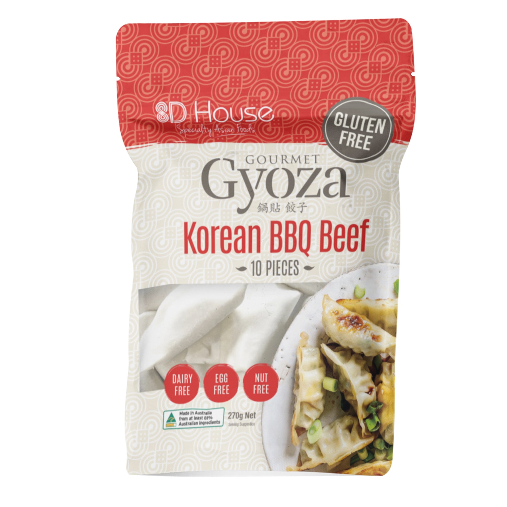 Gourmet Gyozas Korean BBQ Beef 10