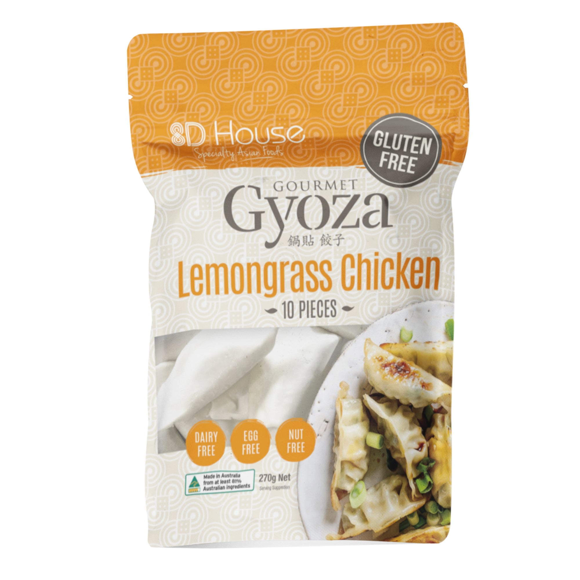 Gourmet Gyozas Chicken Lemongrass 10