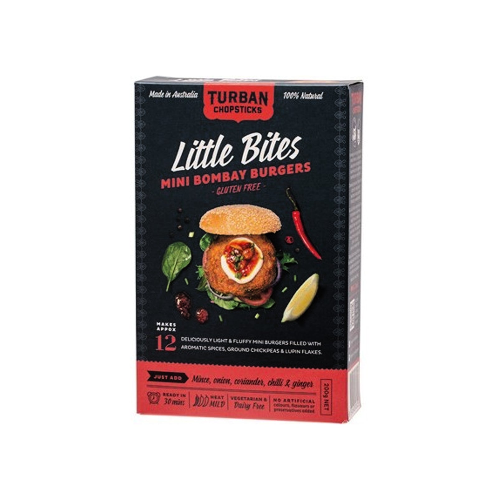 Turban Chopsticks - Bombay Burgers 200g