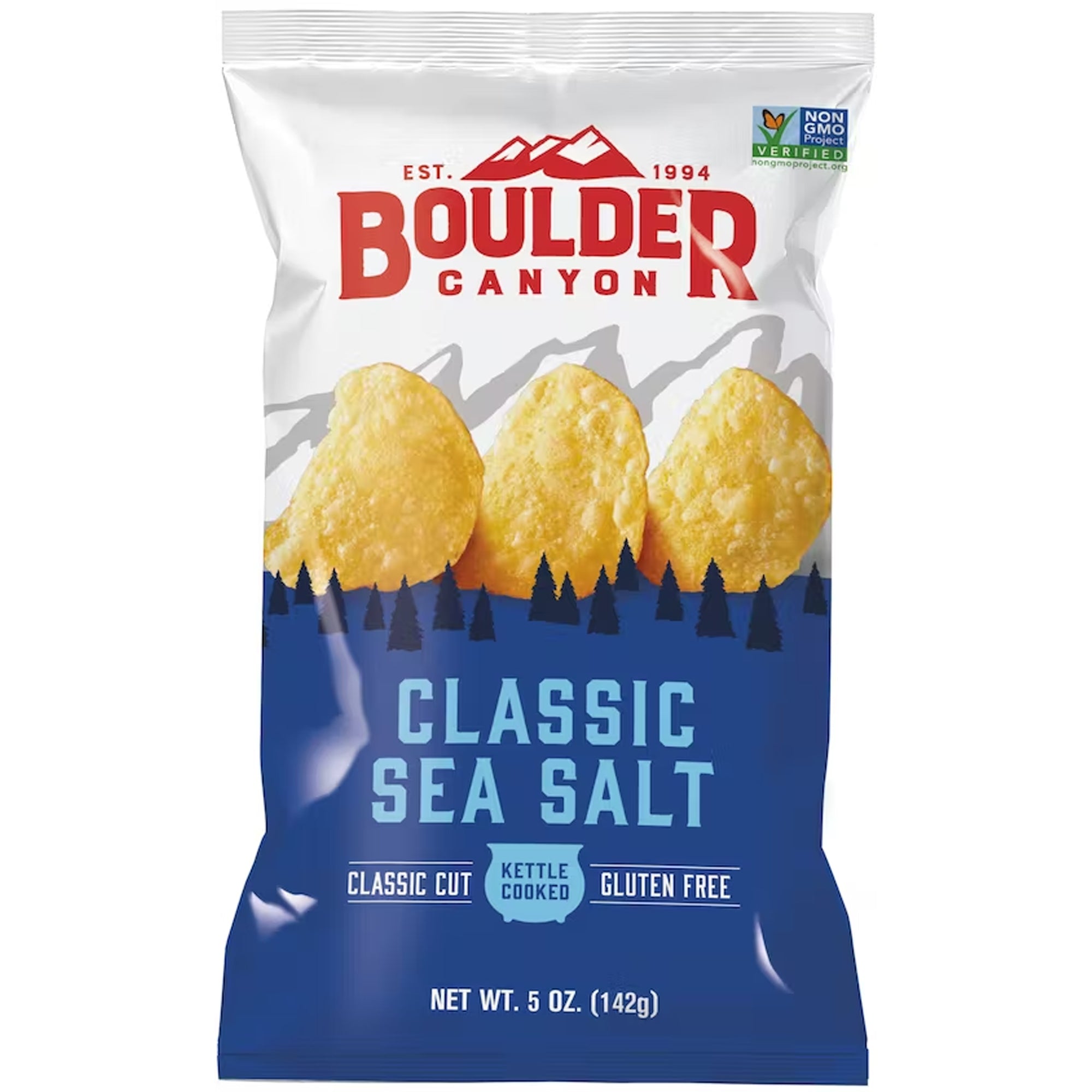 Boulder Canyon Sea Salt Chips 142g