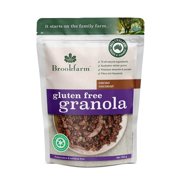 Brookfarm GF Granola Cacao 350g