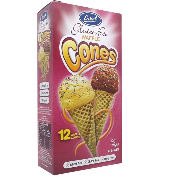 Eskal Waffle Cones 12 132g