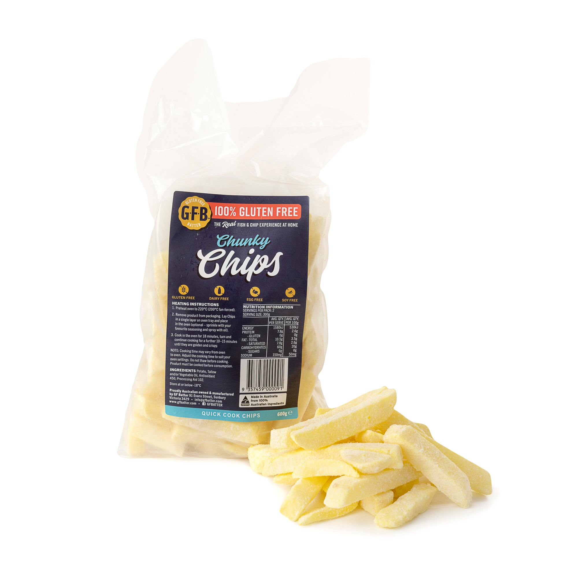 GF Batter - Chunky Chips 2 Serves